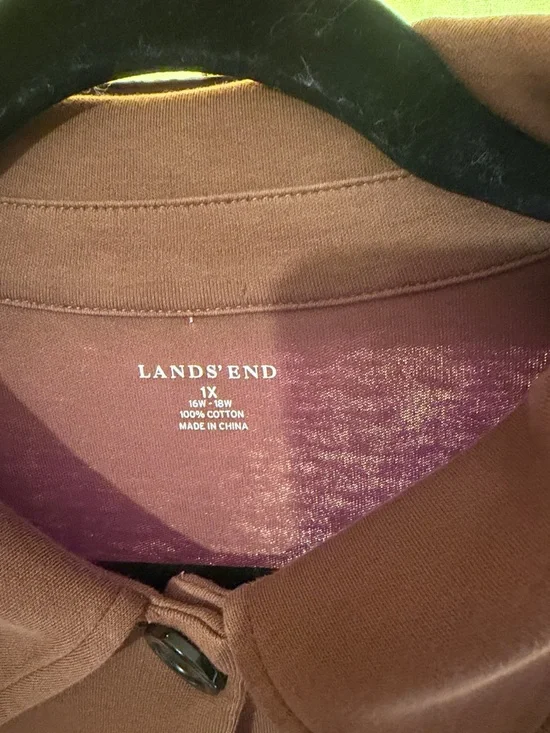 Lands End Lightweight Cotton Jacket - Picture 5 of 7